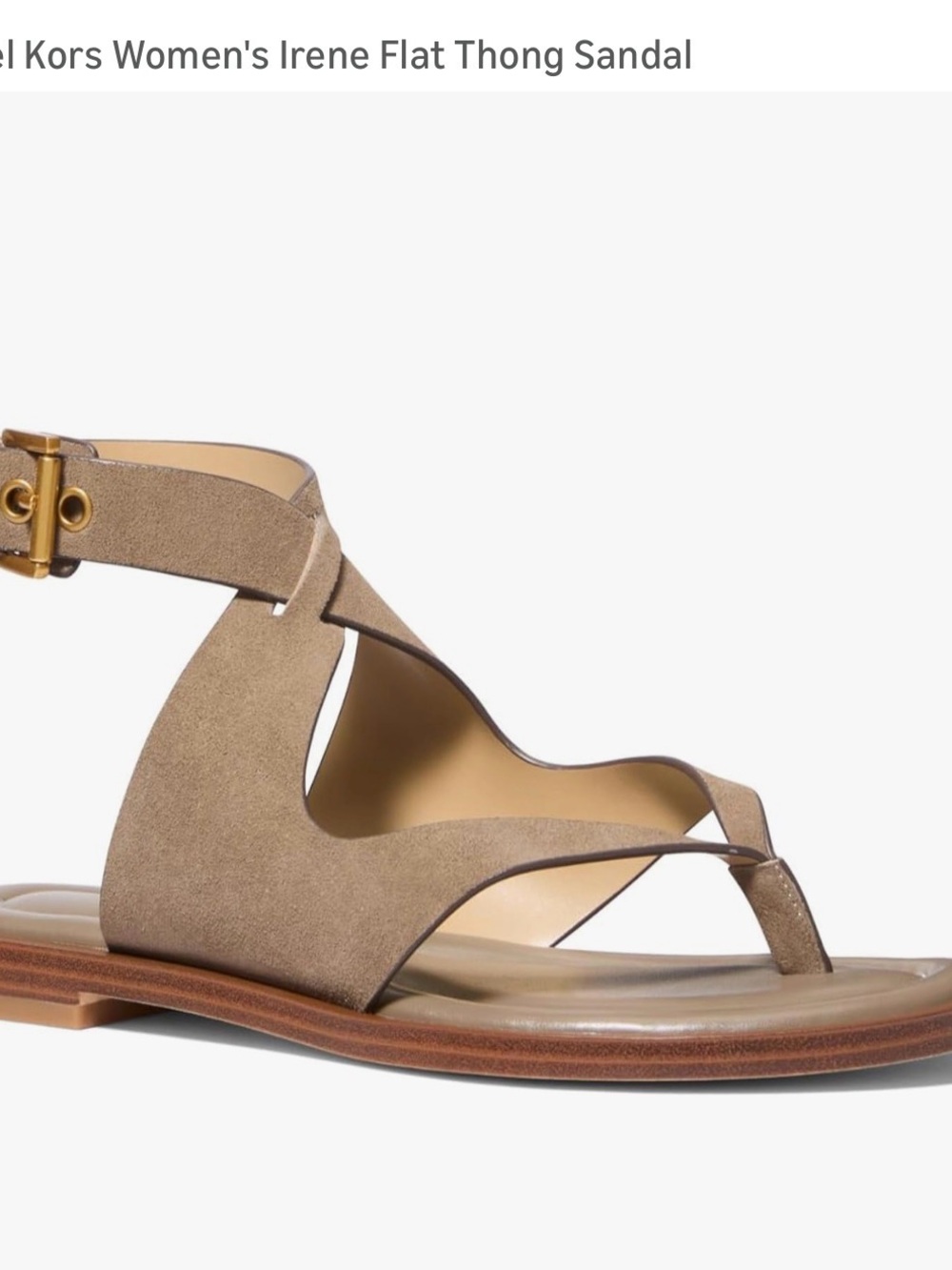 Michael Kors Irene  Ankle-Strap Sandal 7 - Picture 2 of 10